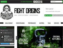Tablet Screenshot of fightorigins.com